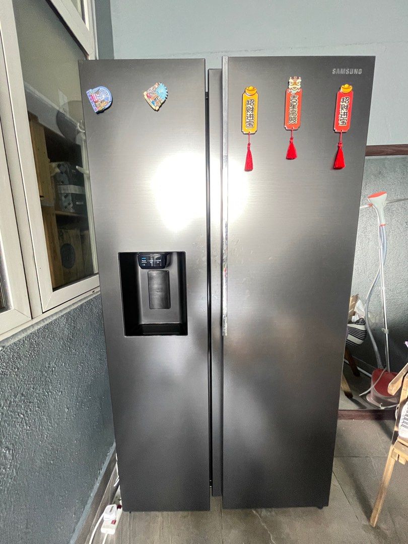 Samsung Side by side Refrigerator (660L), TV & Home Appliances, Kitchen