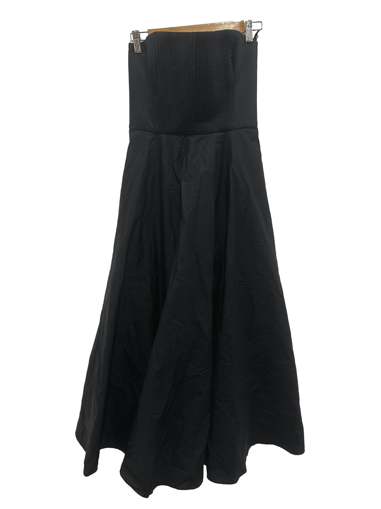 Scanlan Theodore Black Parachute Bustier Dress, Women's Fashion