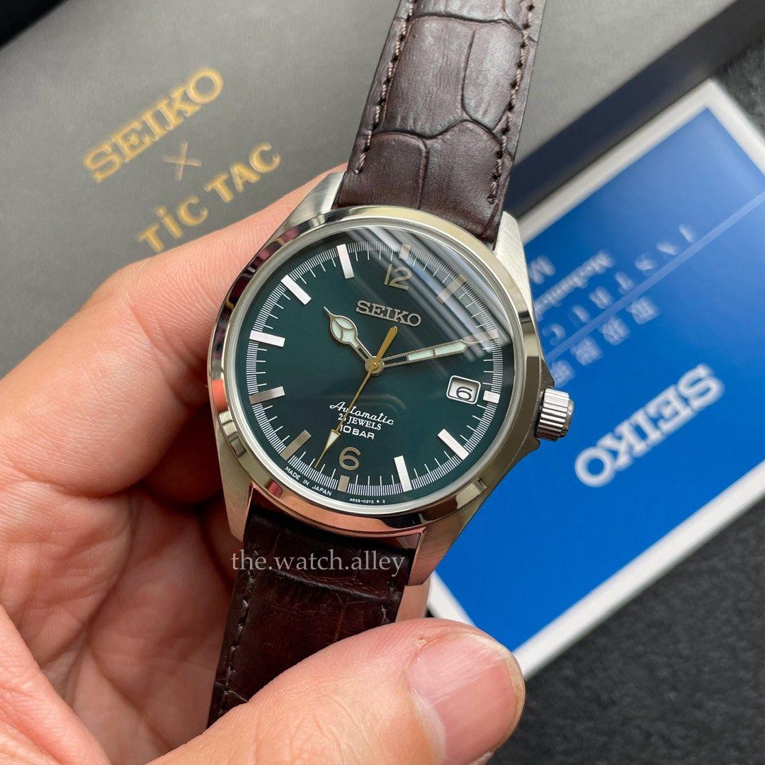 Seiko store tictac green