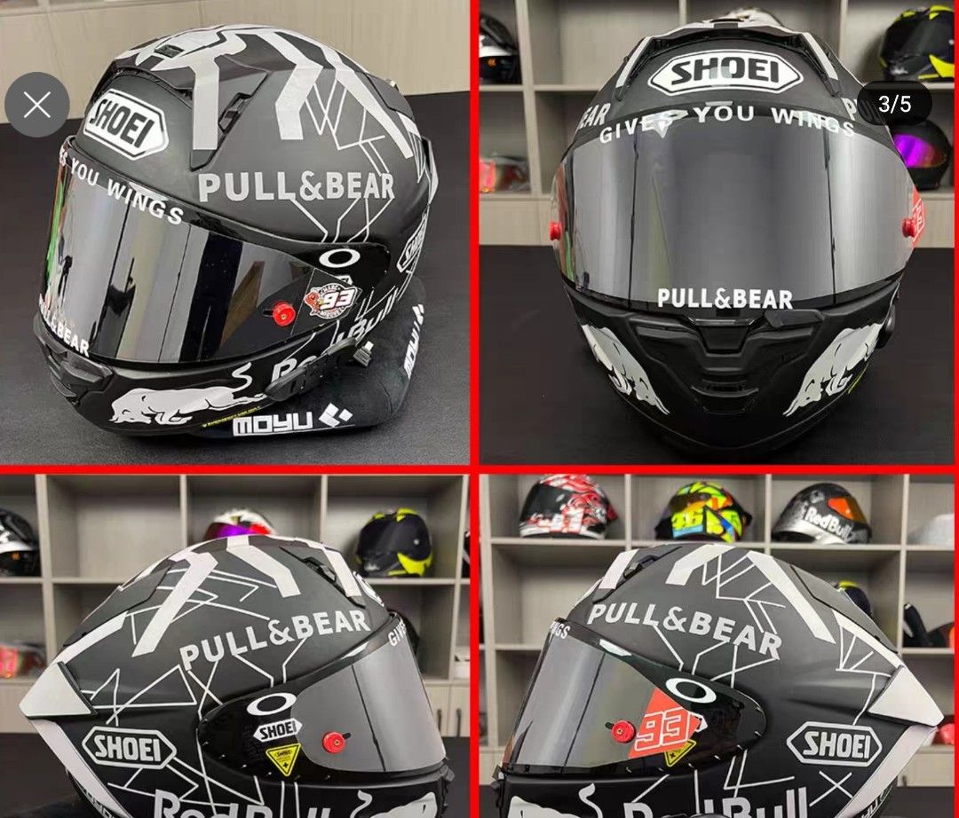 Tear off hot sale shoei