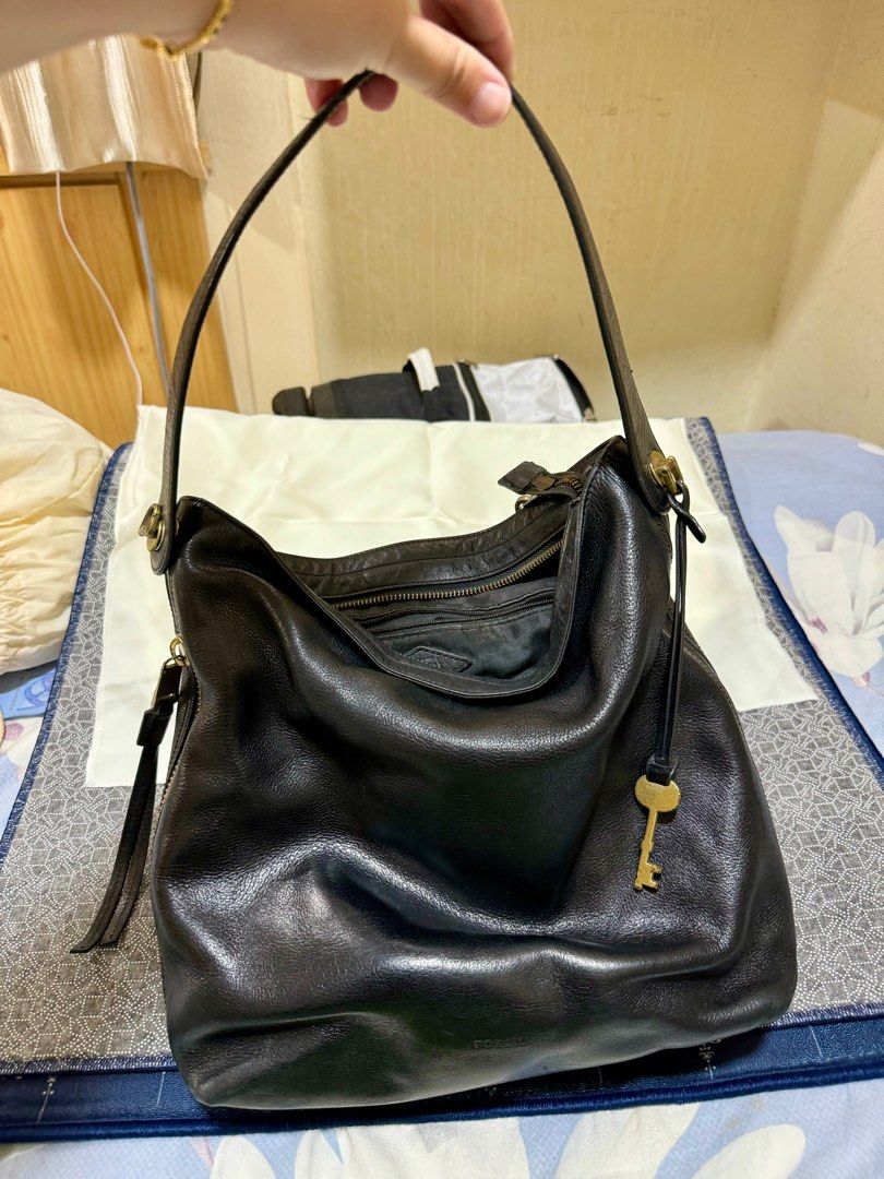Fossil maya best sale medium leather hobo