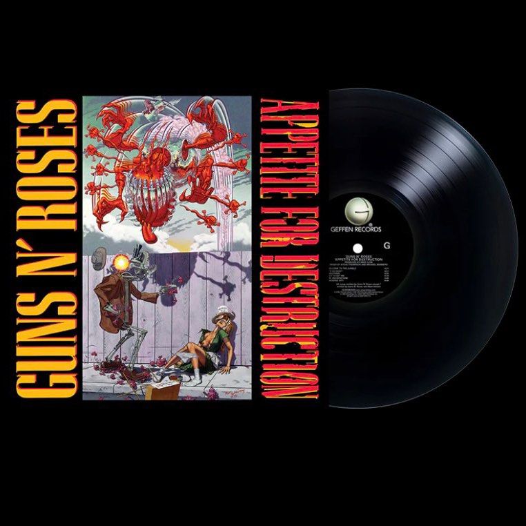 Guns N Roses Appetite For Destruction CD Record Club Version