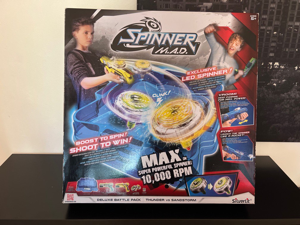 Silverlit Spinner M.A.D. Deluxe Battle Pack