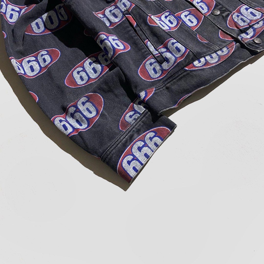 Supreme 666 deals denim jacket