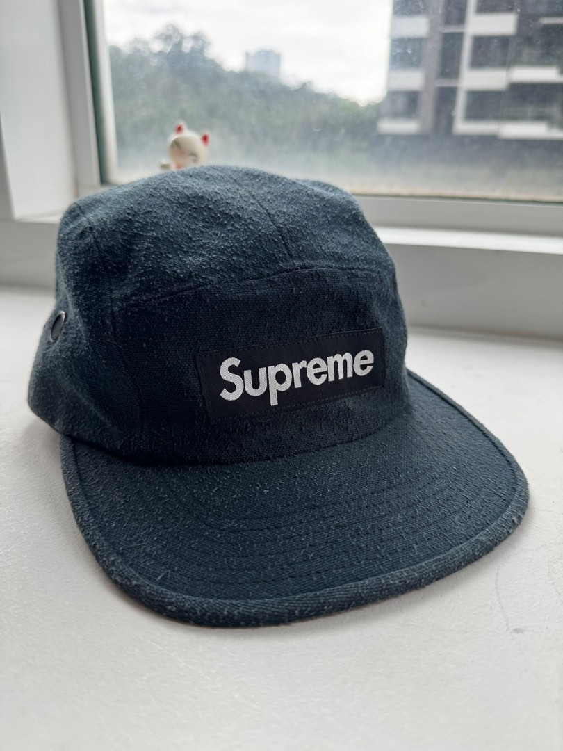 Napped canvas camp cap outlet