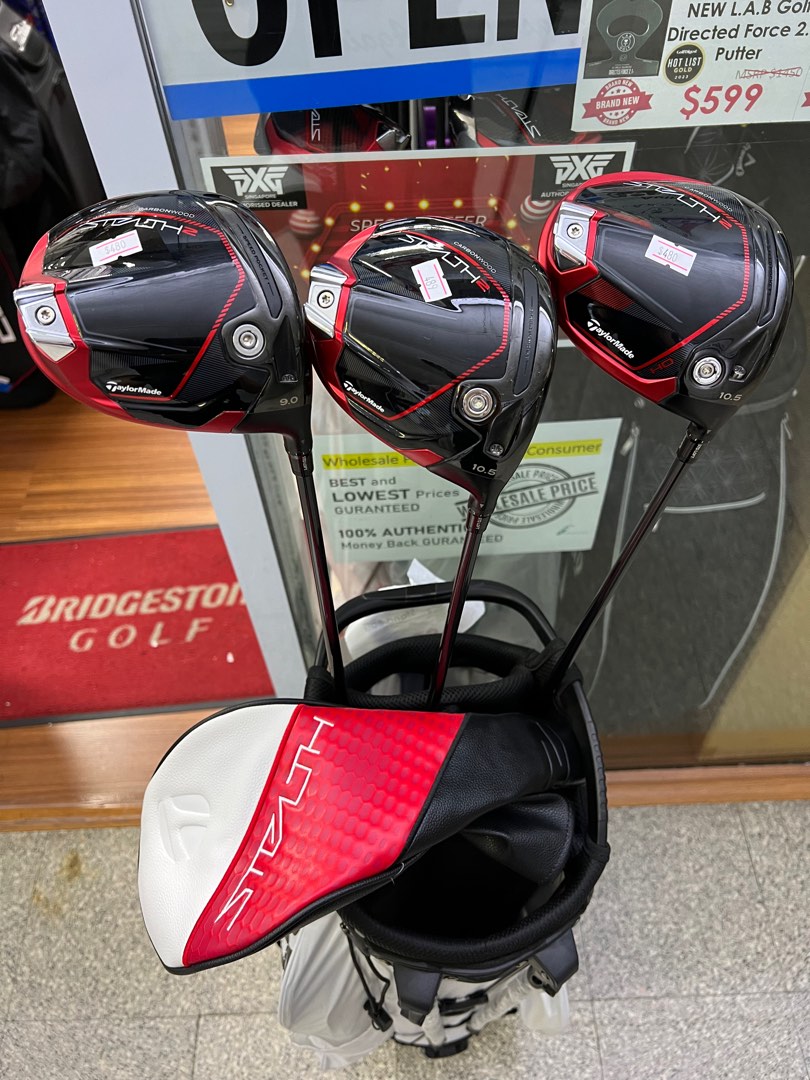 Taylormade Stealth2/ Stealth2 HD Driver (9/10.5deg) [Tensei TM 50