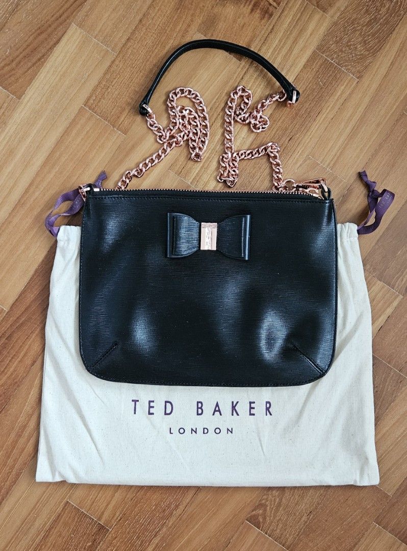 Ted baker clutch black sales
