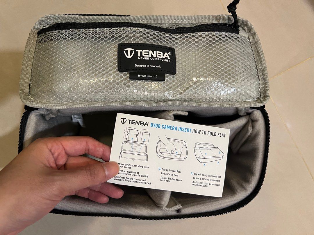 Tenba insert clearance