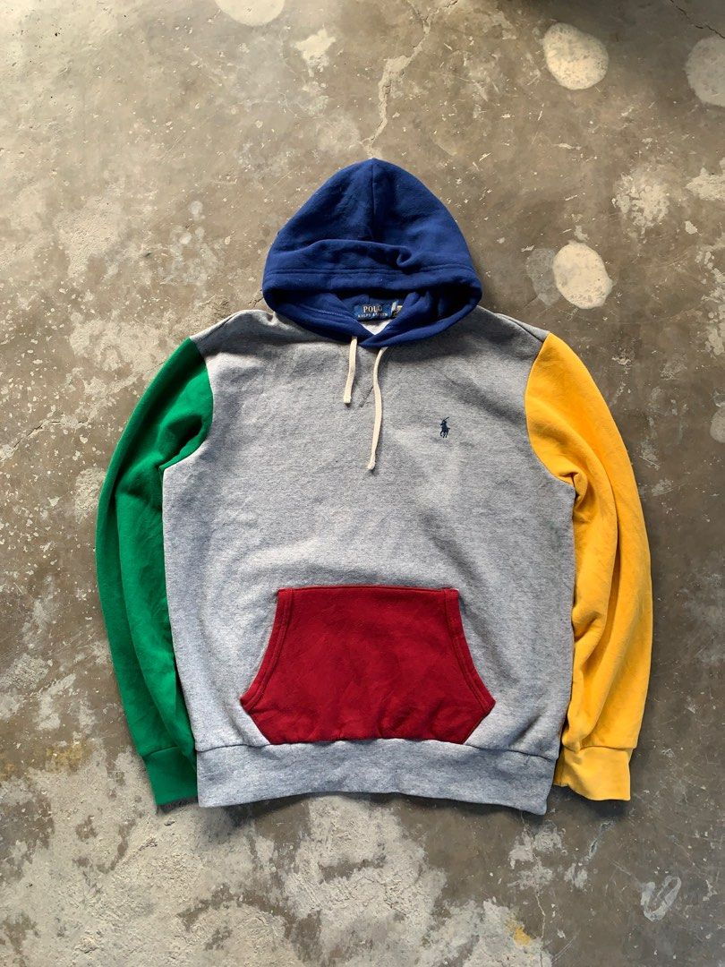 Colorblocked hoodie hotsell