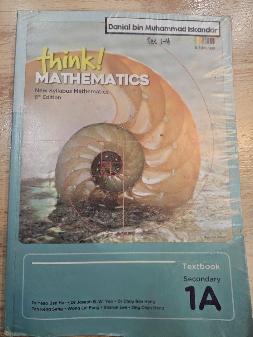 Think mathematics textbook 1a hobbies toys books magazines