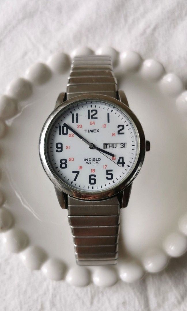 Timex men's watches with day and date 2025