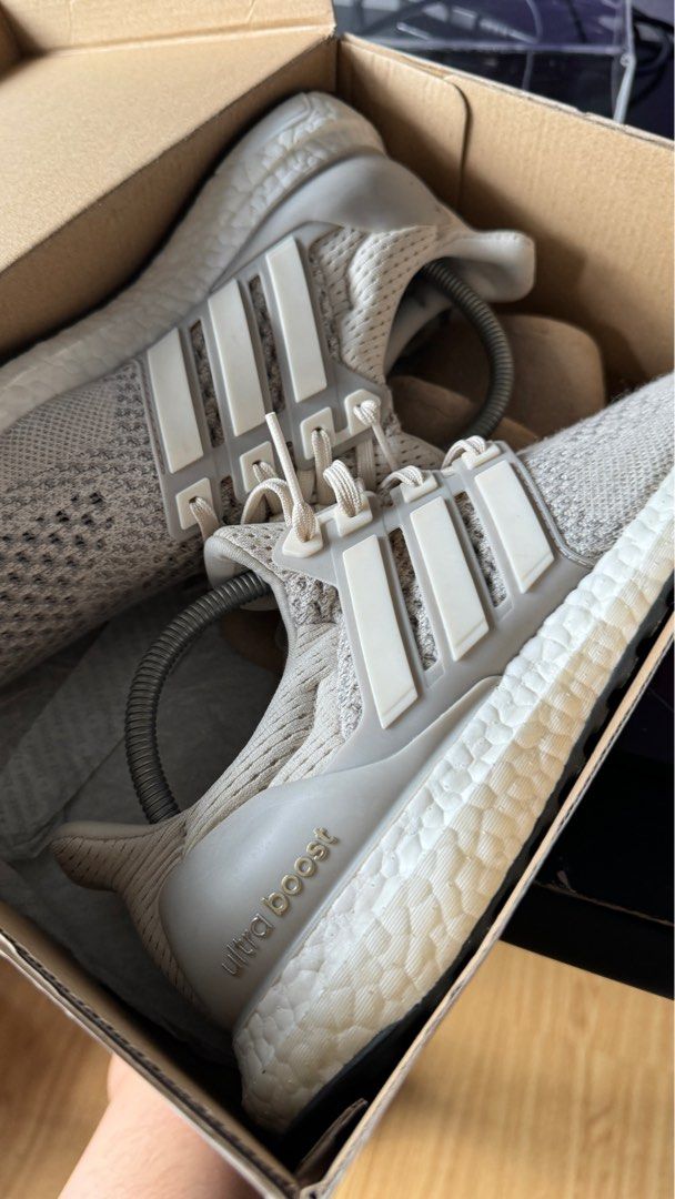 Ultra boost cream chalk top restock