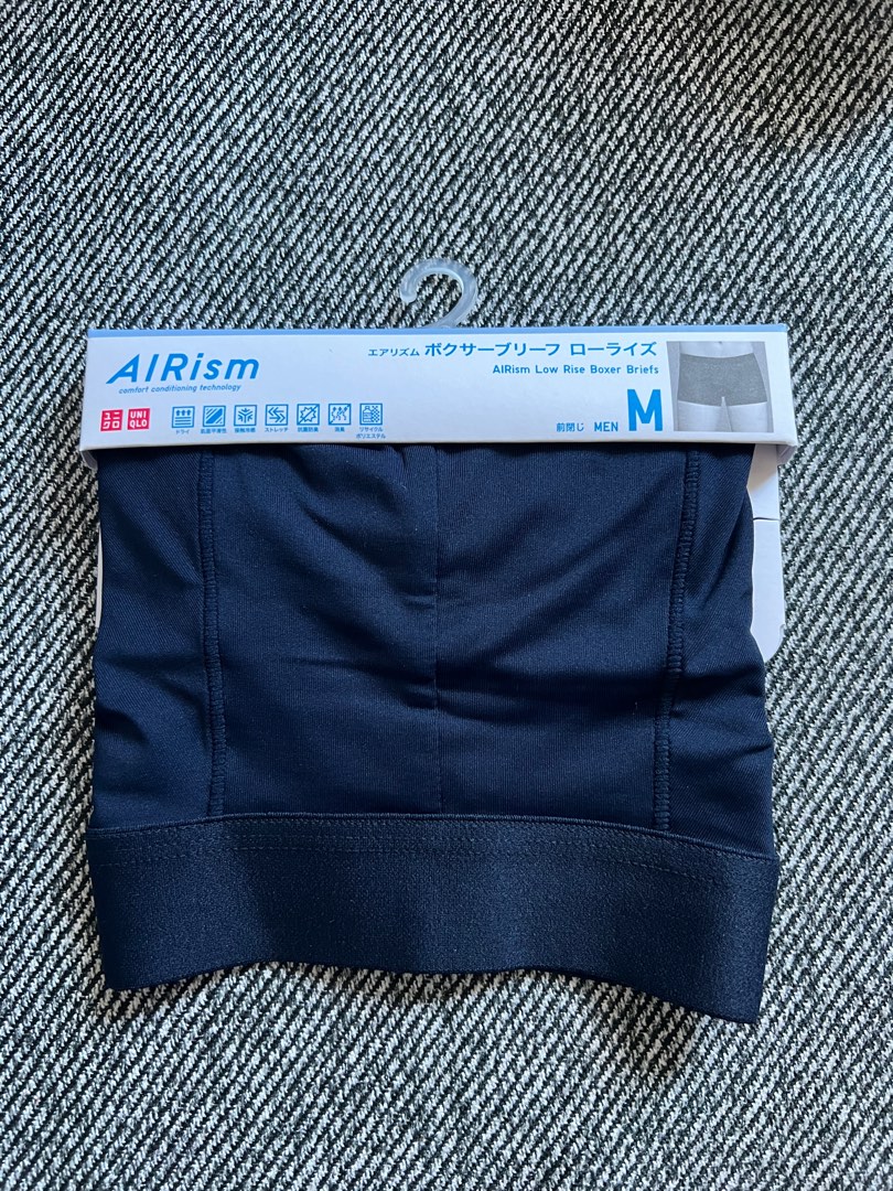 全新Uniqlo AIRism 男裝大碼內褲內衭boxer briefs, 男裝, 褲＆半截裙