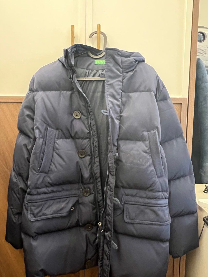 Benetton down on sale coat