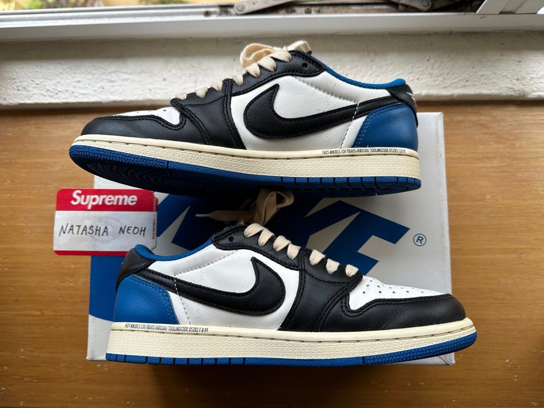 US5 Travis Scott Fragment Nike Air Jordan 1 Low Men s Fashion