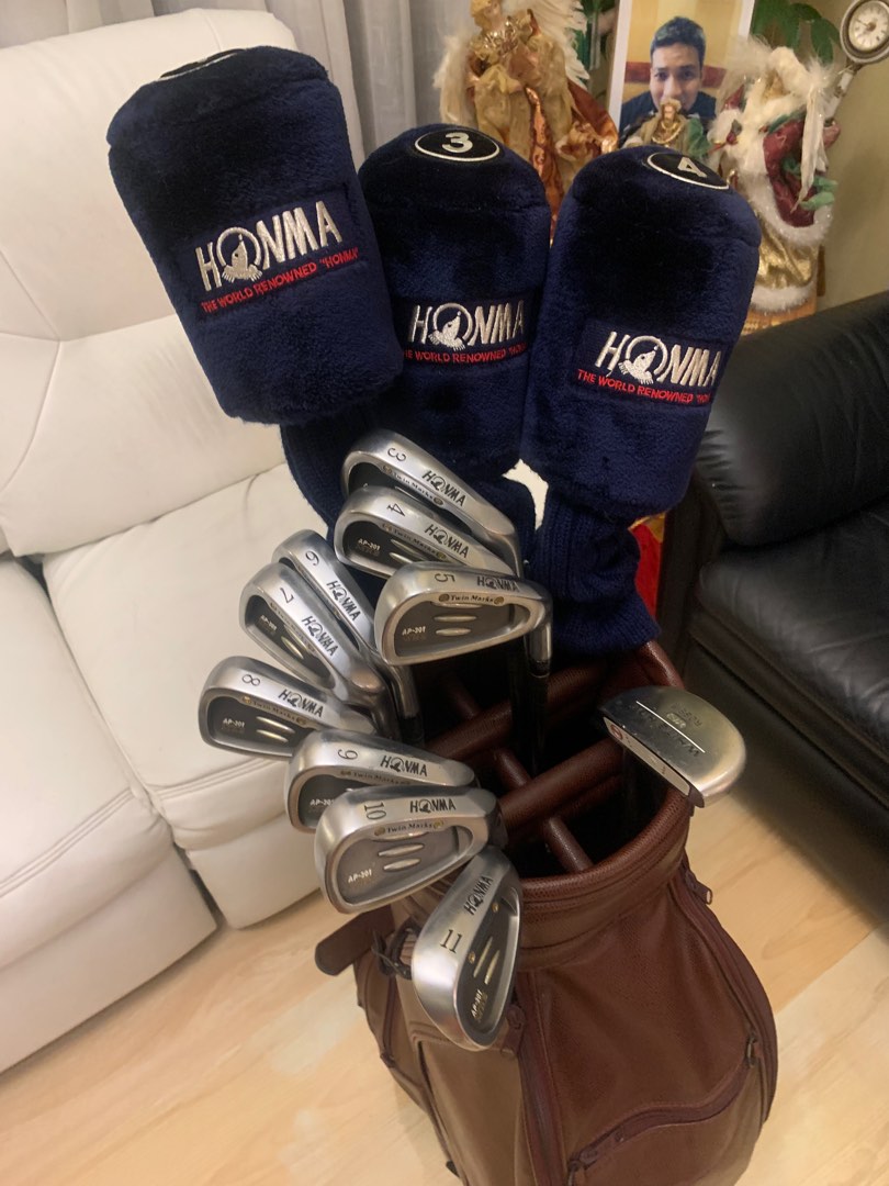Used Honma Golf Mens Club Set, Sports Equipment, Sports & Games, Golf