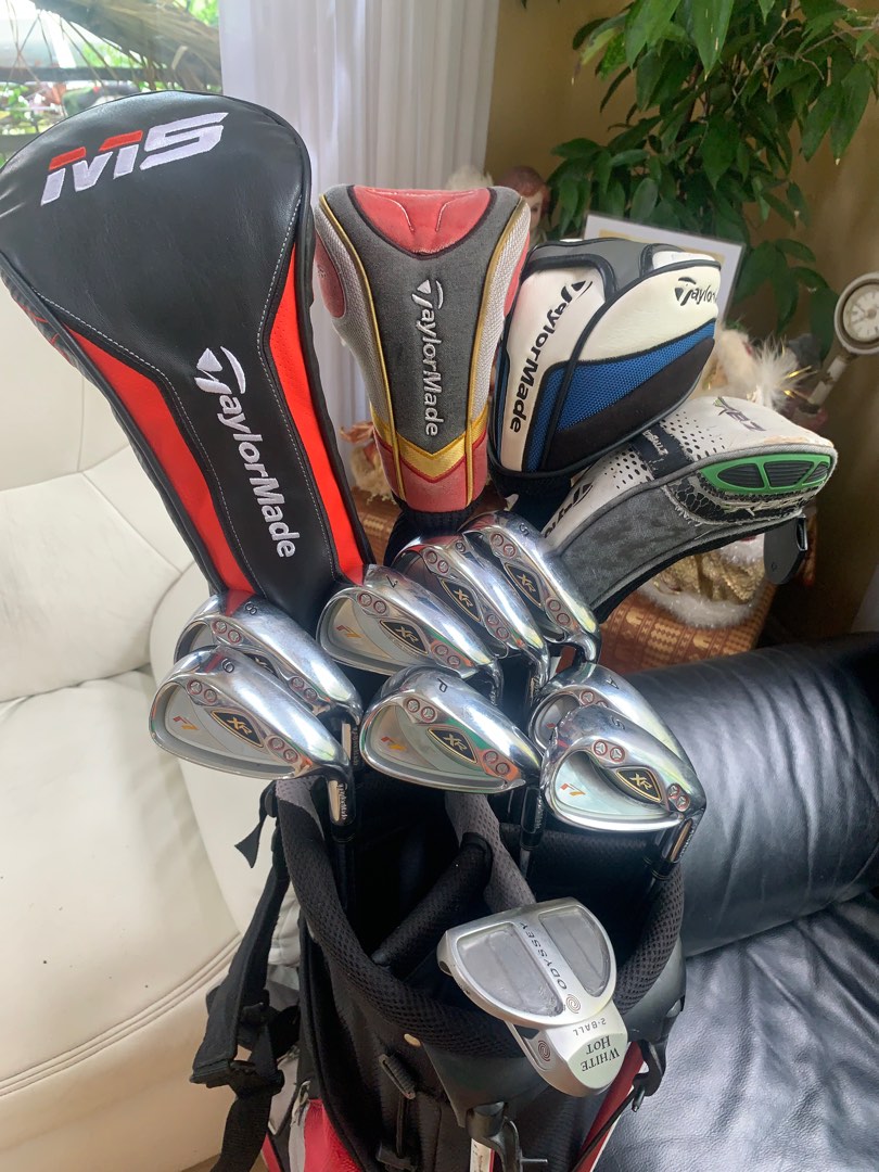 Used Taylormade Golf Mens Club Set, Sports Equipment, Sports & Games