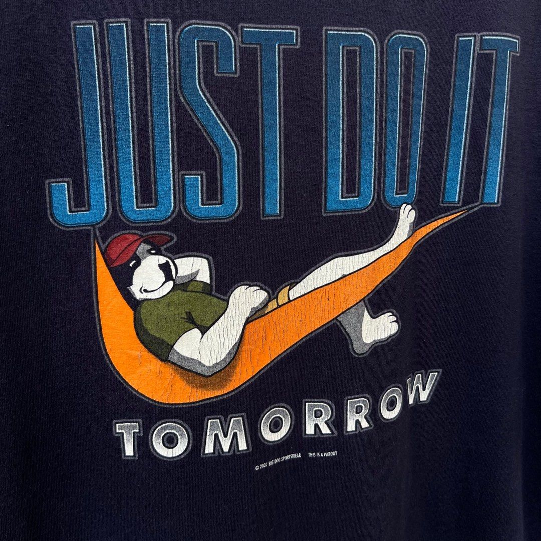 nike just do it tomorrow t shirt