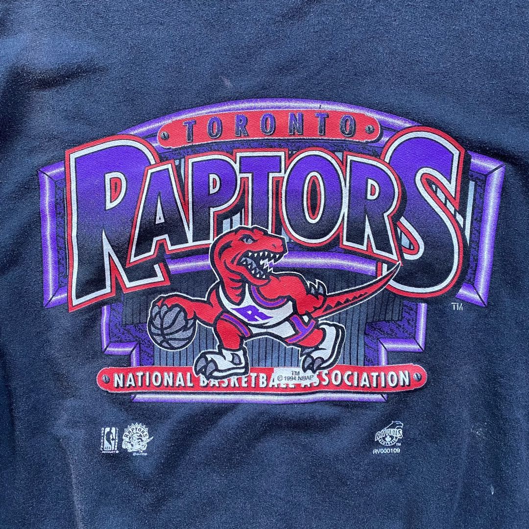 Vintage raptors sweater on sale