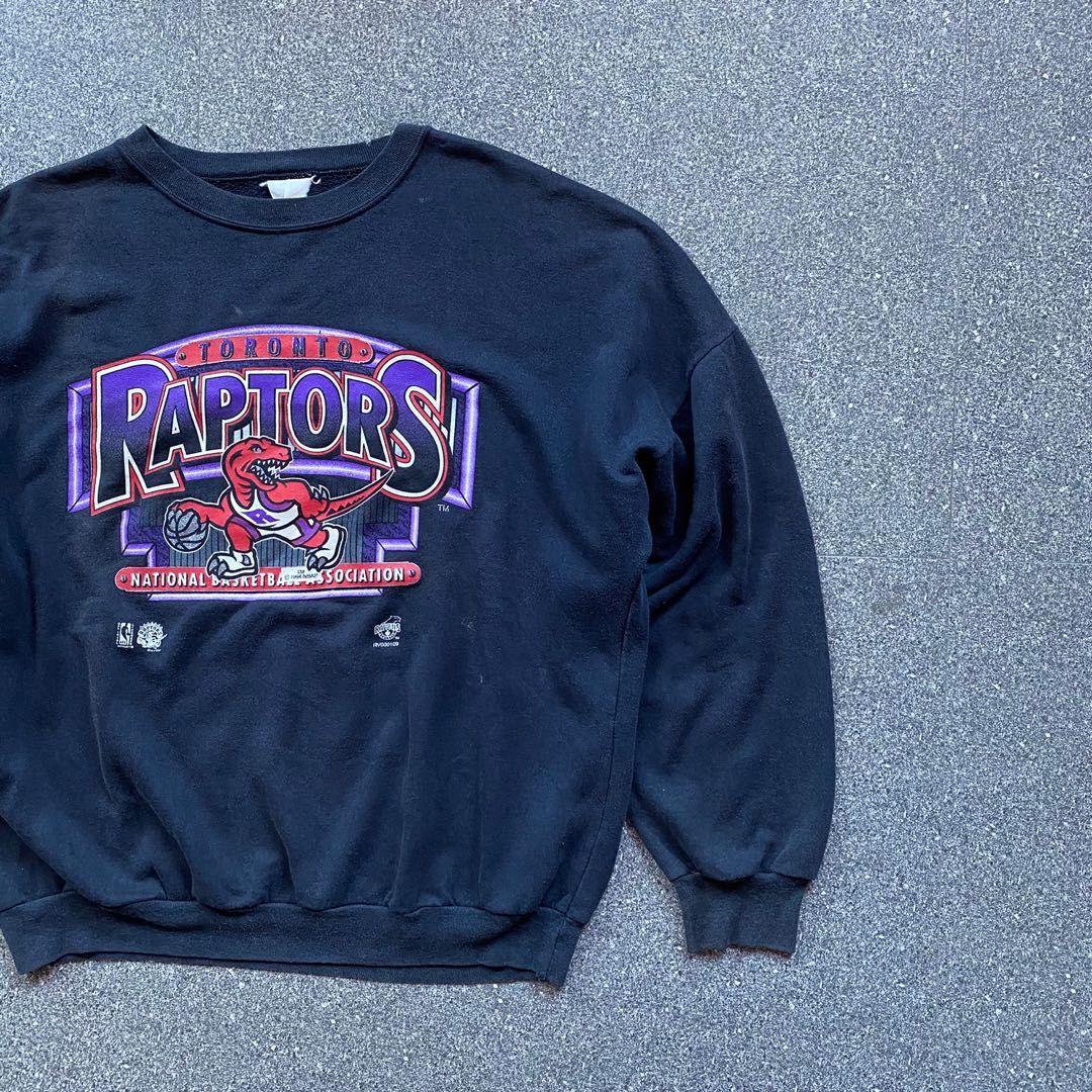 Vintage sales raptors sweatshirt
