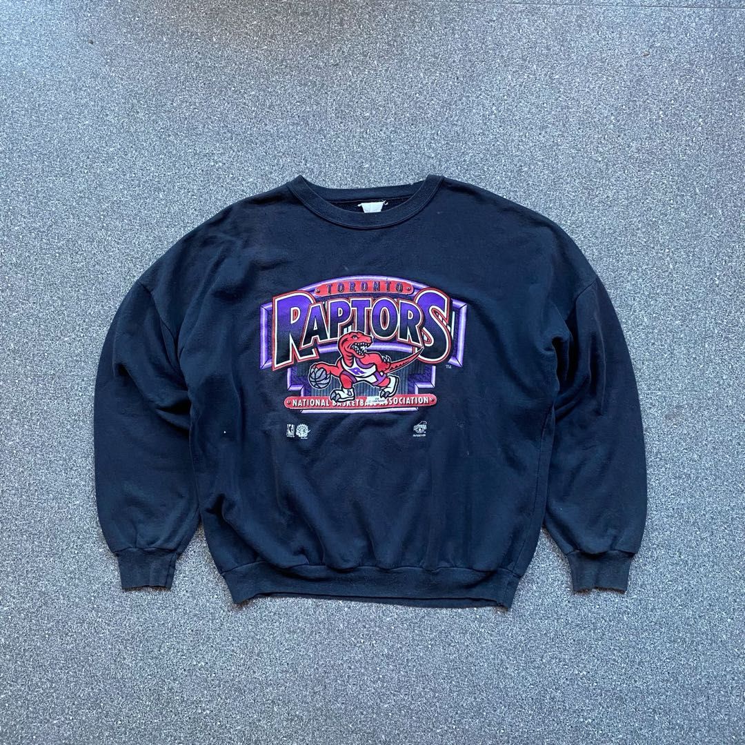 Vintage discount raptors crewneck