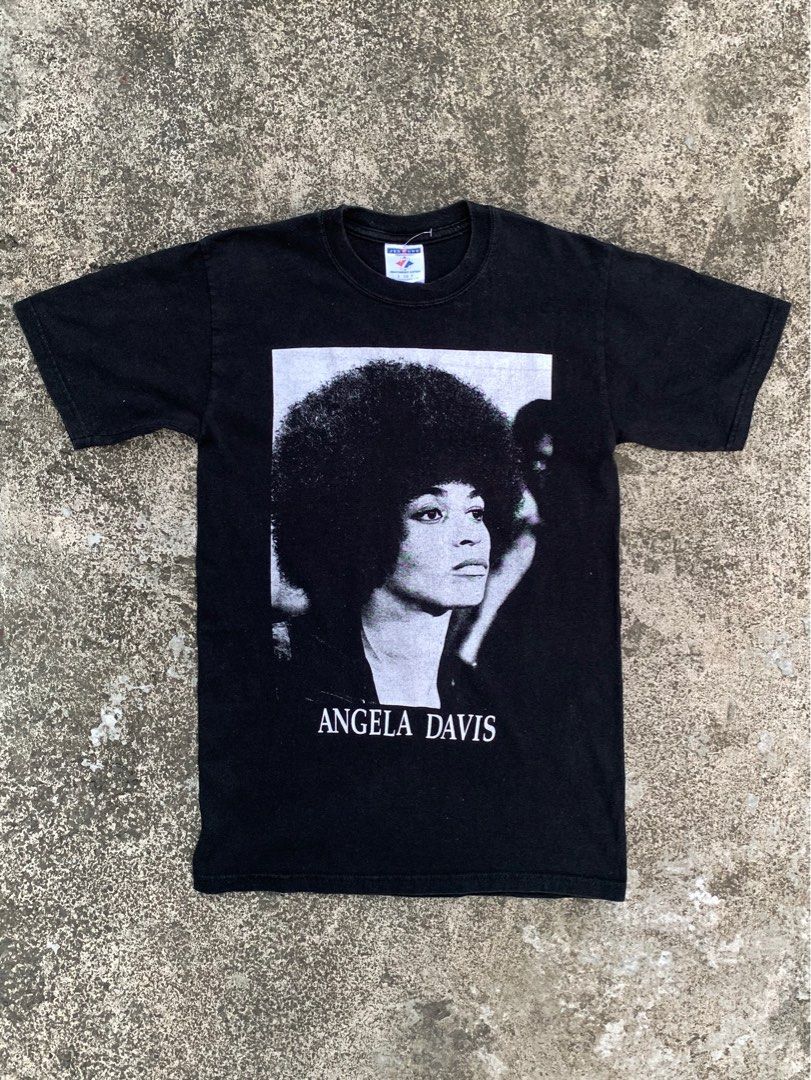 Vintage Angela Davis (Rage Against The Machine), Men's Fashion, Activewear  on Carousell