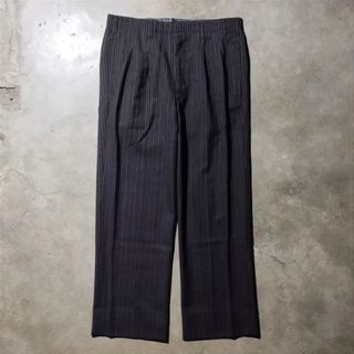 Vintage Pleated Trousers Talon Zipper Pants