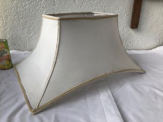 Vintage Unused Big Italian Victorian Cloth Shade or Lamp Cover