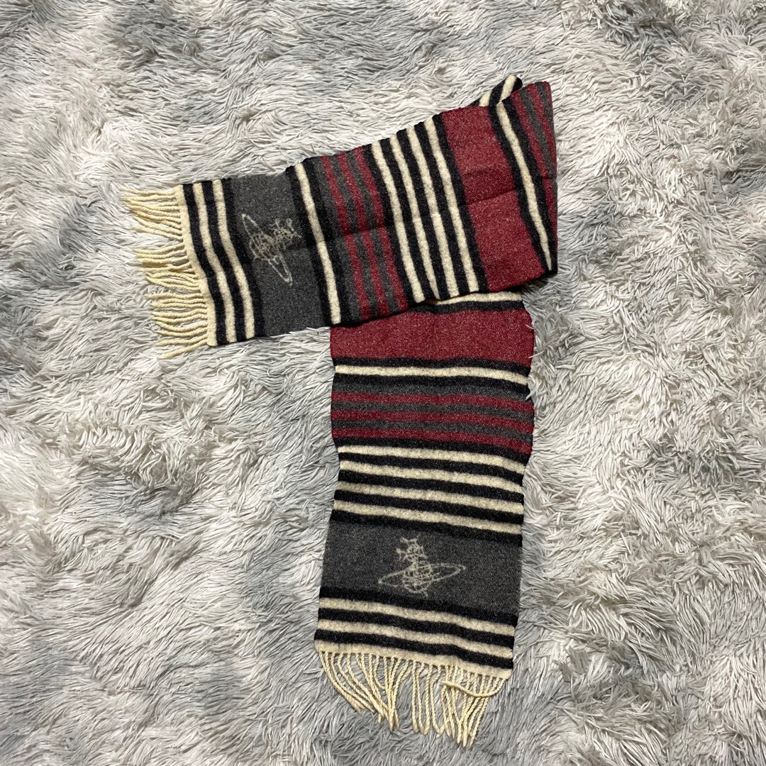 VIVIENNE WESTWOOD woven scarf vest