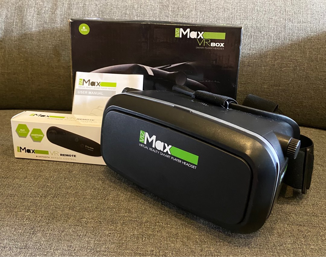 Viz Max VR Box smart player headset Mobile Phones Gadgets