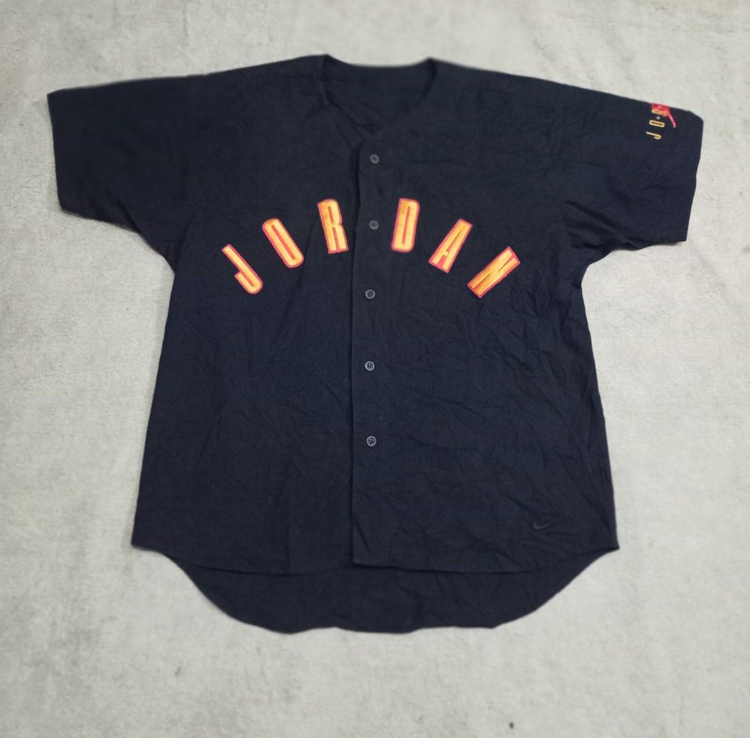 Nike air jordan baseball jersey sales