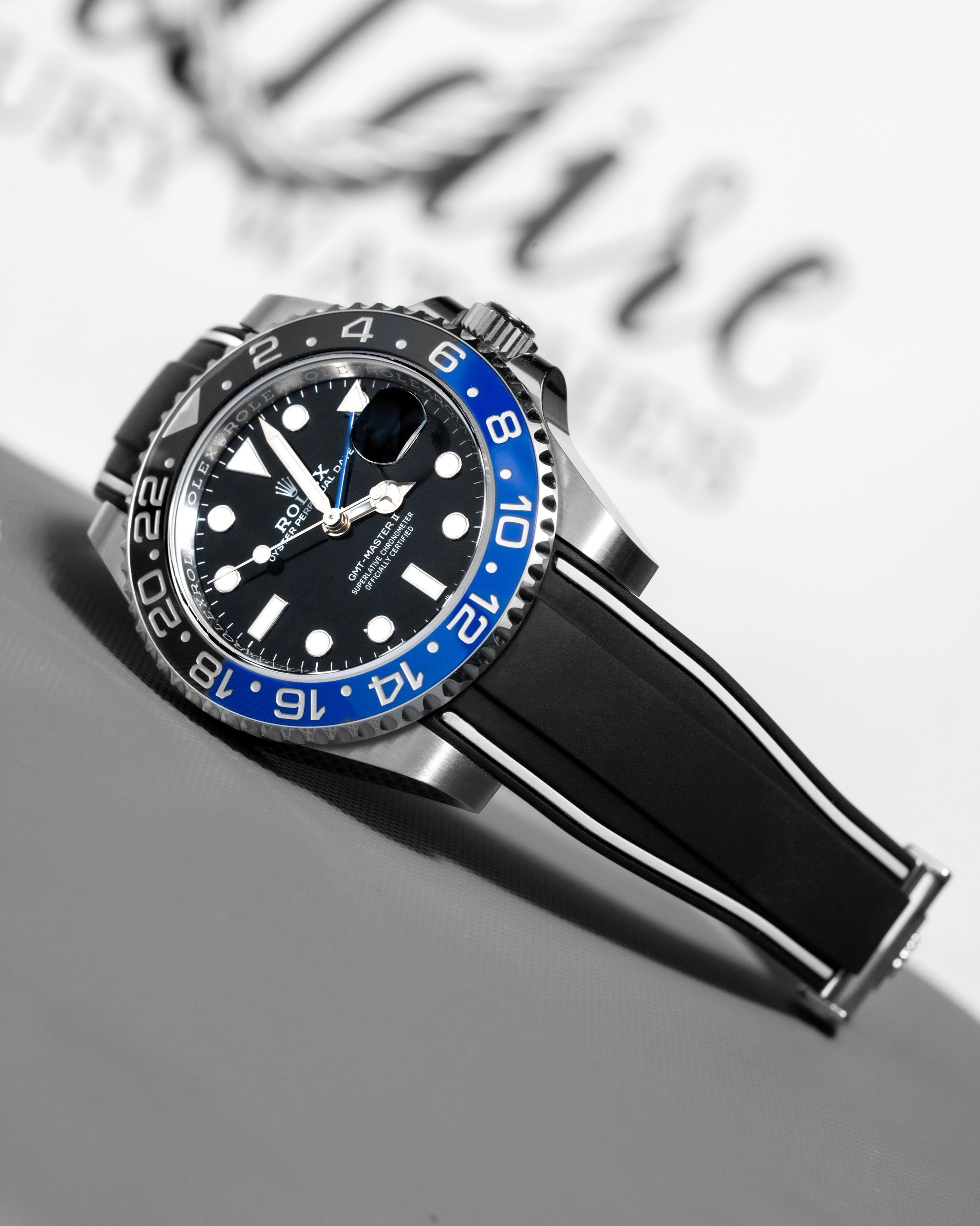 Gmt batman rubber shop strap