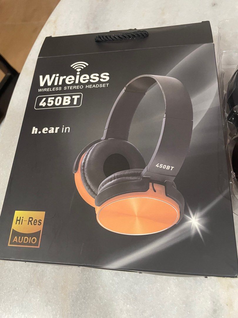 Jbl wireless stereo discount headset 450 bt