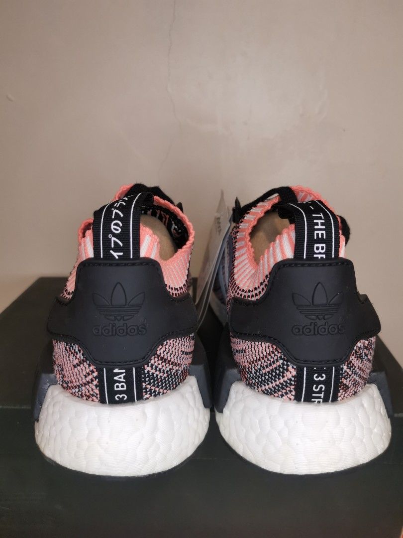 WOMEN ADIDAS NMD R1 W PK PINK GLITCH CAMO CORE ONIX GREY SUN GLOW