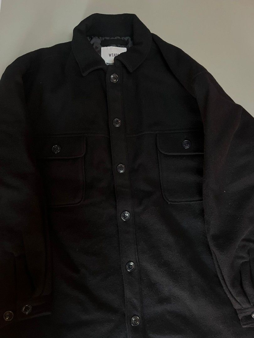 Wtaps 20aw wcpo jacket wony mosser navy size 2, 男裝, 上身及套裝
