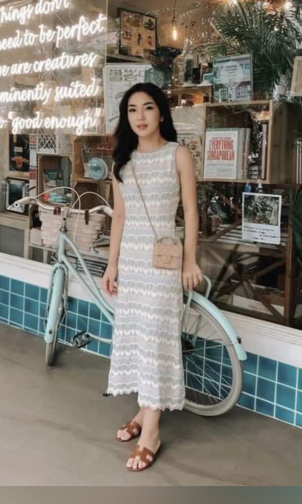 claude knit dress Claude Lightweight Knit Long Sleeve Dress