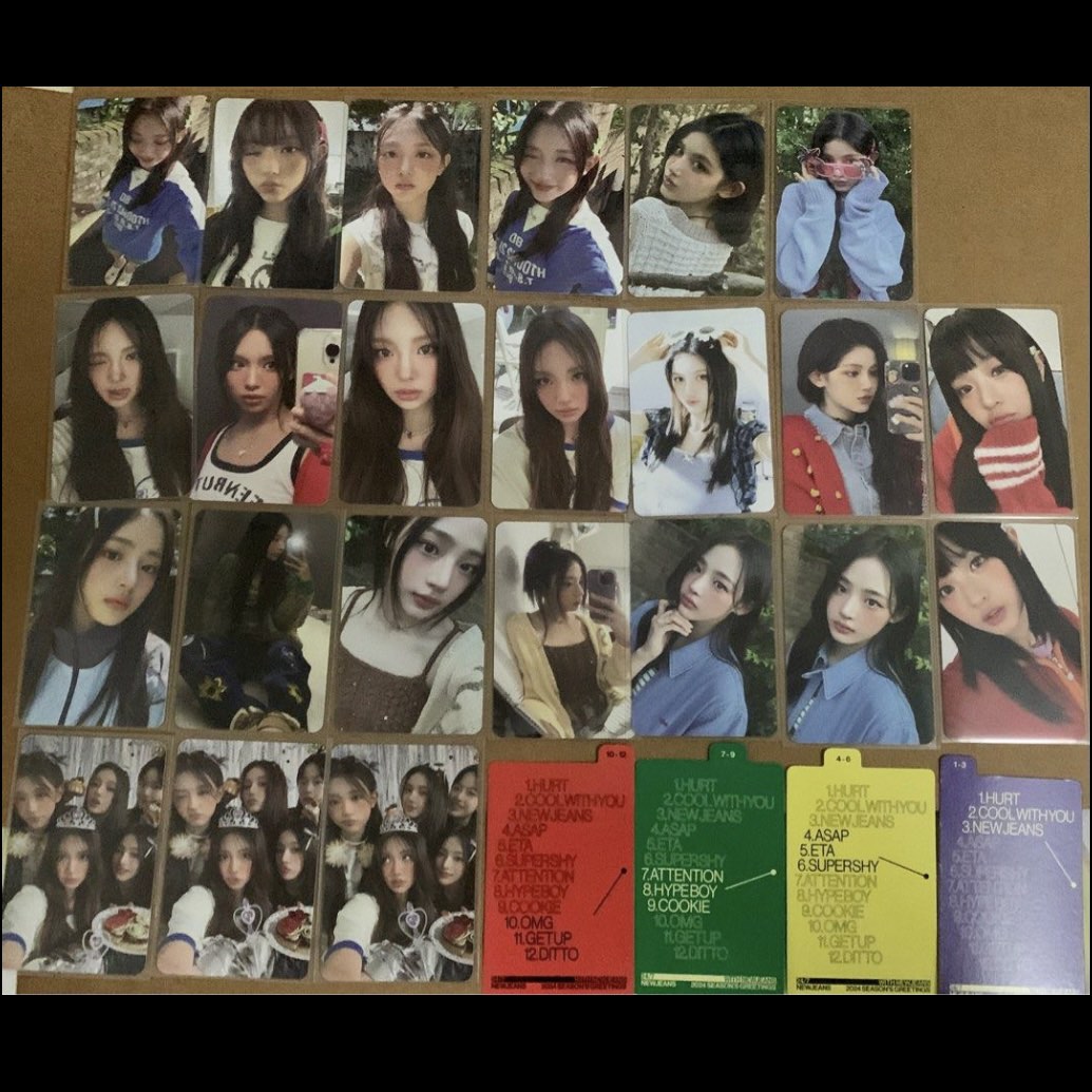 WTS newjeans 2024 season greetings pcs, Hobbies & Toys, Memorabilia & Collectibles, KWave on