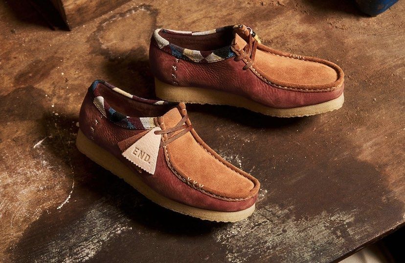 Clarks top end clothing