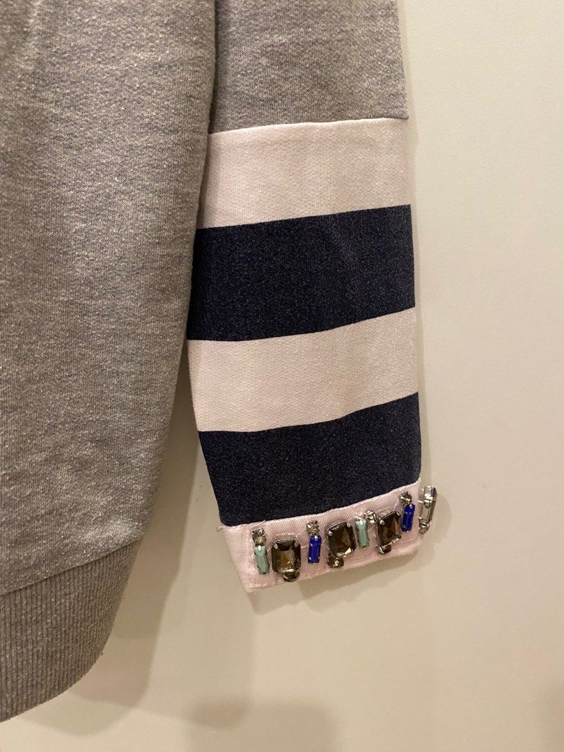 Zara beaded jumper deals