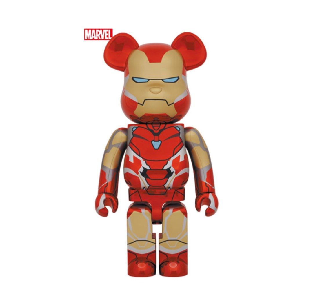 Pre-order) 1000％ BE@RBRICK IRON MAN MARK85 CHROME Ver., 興趣及