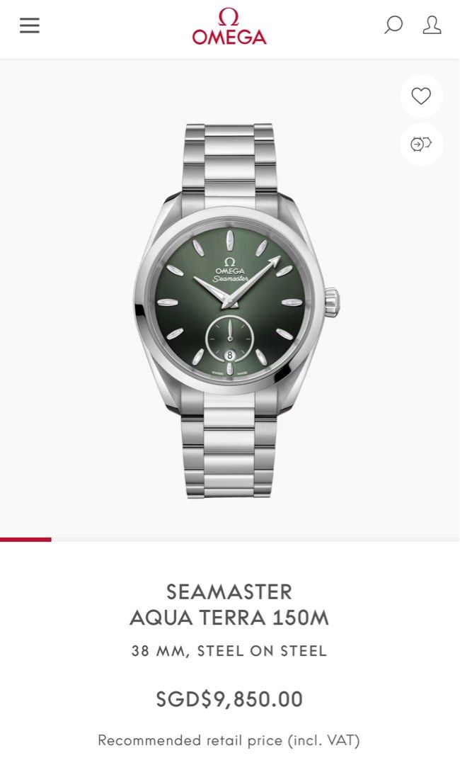 Cheapest omega clearance watch price