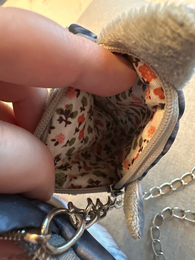 2 way Cat Faced sling bag with coin purse set Women s Fashion