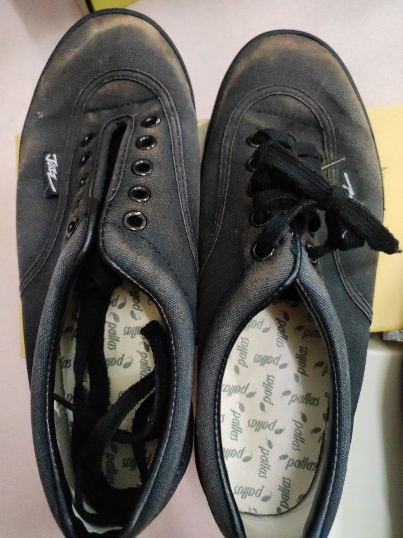 2x pairs Black school shoes size 7.5cm Men s Fashion Footwear