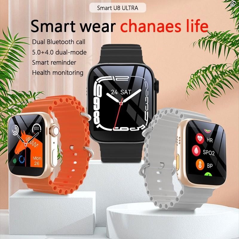 5023 U8 Ultra Smartwatch 1.44 Inch HD Bluetooth Call Smart Watch