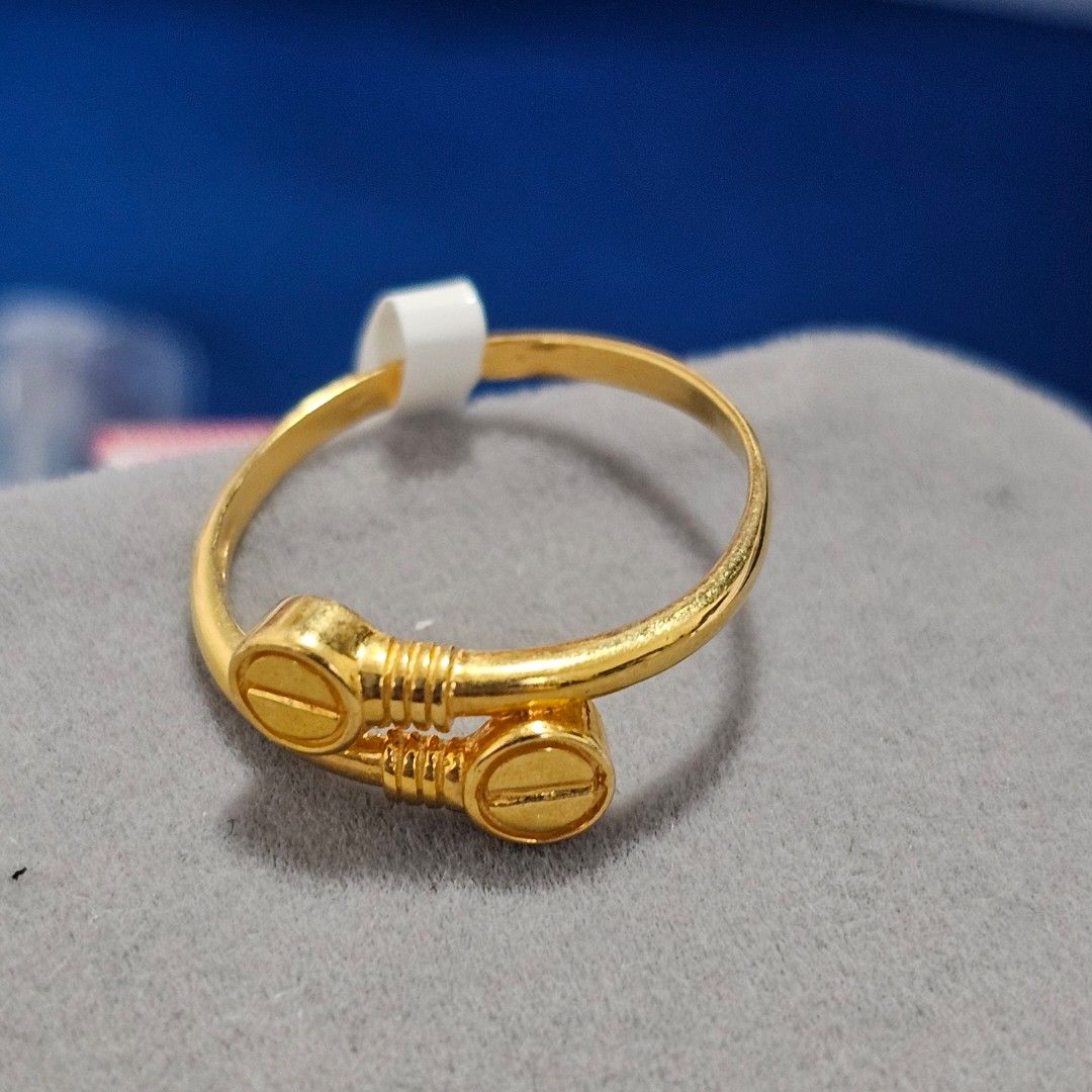 Gold ring for 2 top years baby