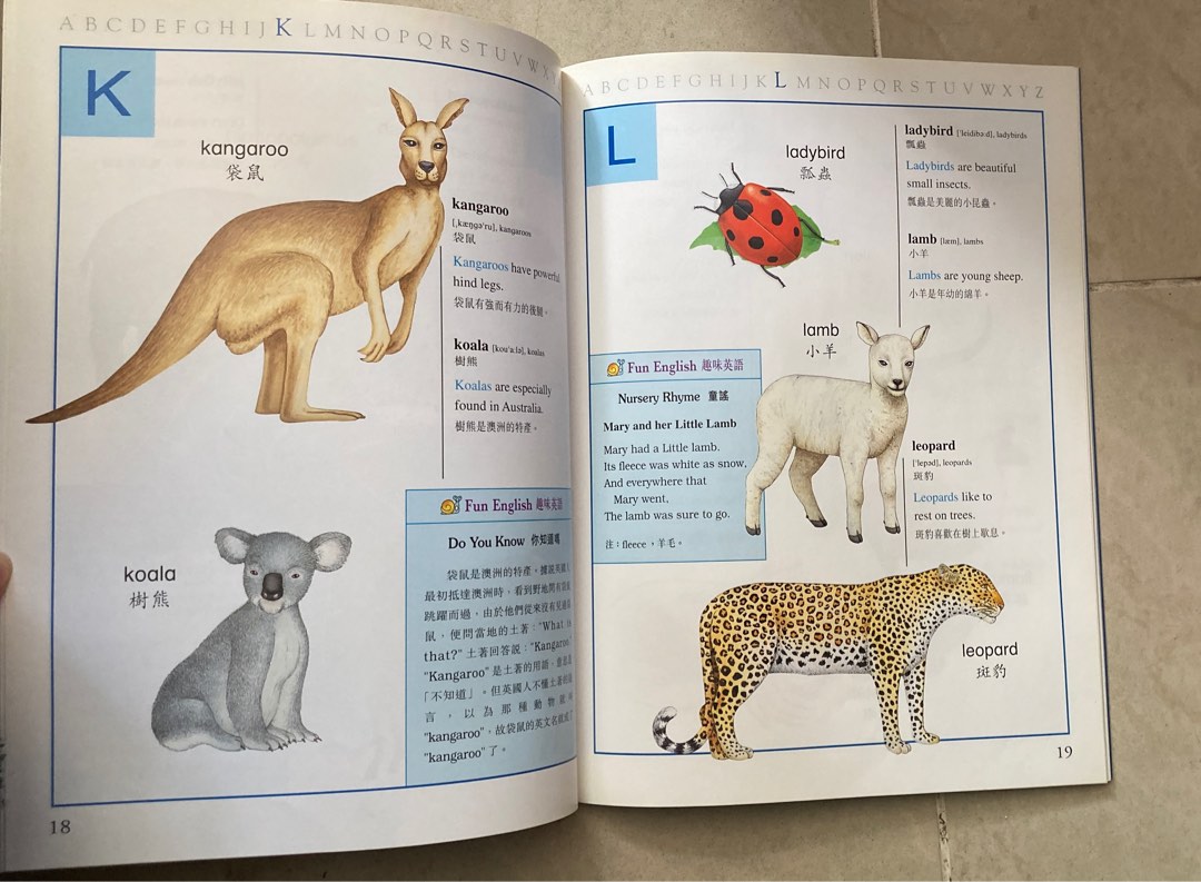 新雅英漢圖畫字典 - 動物 Sun Ya English-Chinese Picture Dictionary - Animals62859981665921112