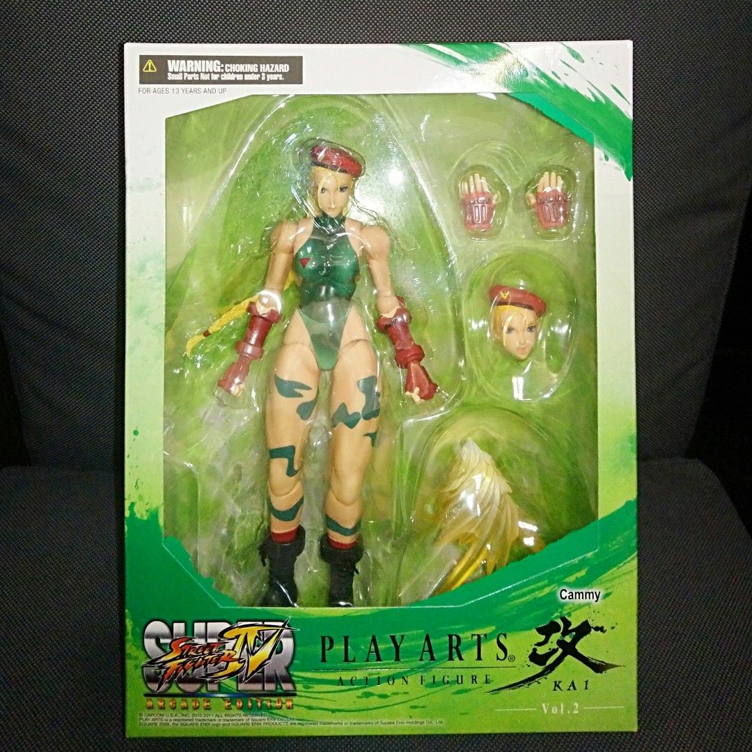 全新Play Arts 改playarts Kai Cammy 嘉美嘉米街頭霸王街霸快打旋風
