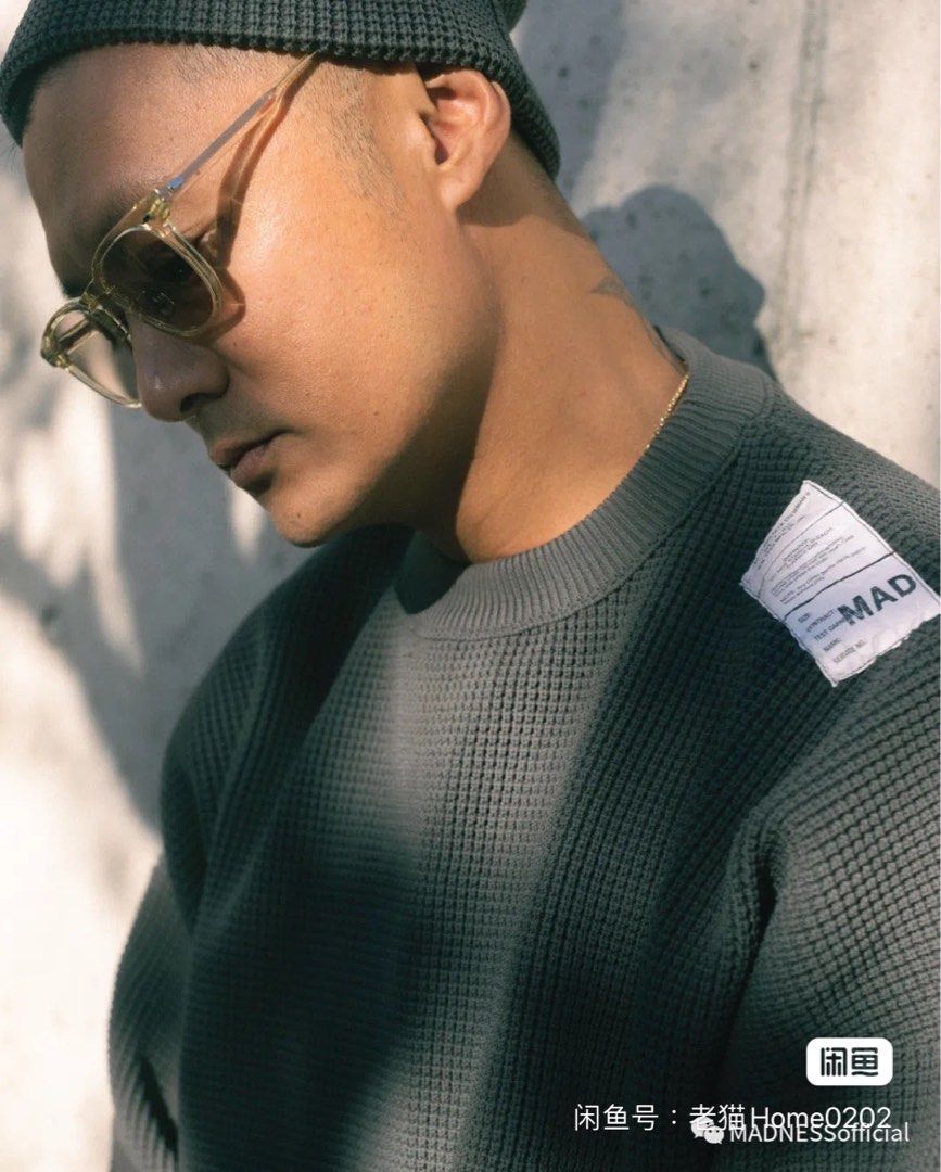 n.hoolywood × いや madness WAFFLE KNIT