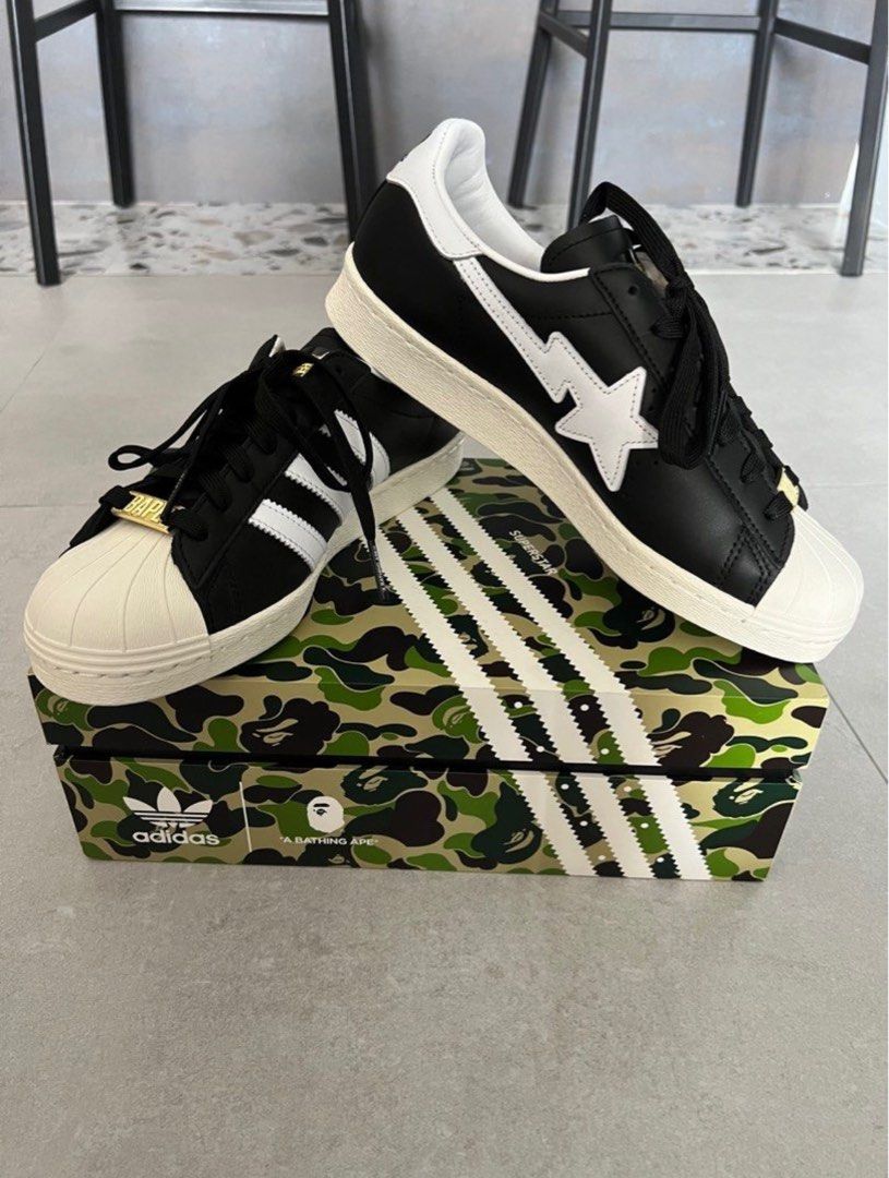Adidas bape superstar 80s