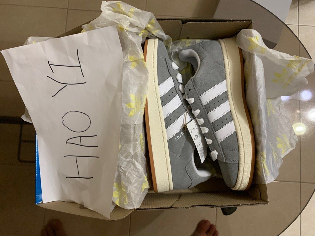 adidas gazelle silver green womens Campus 00s Grey White Adidas main image 1